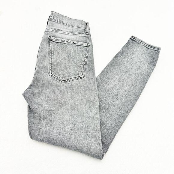 AGOLDE Nico Gray Wash Button Fly High Rise Denim Jeans A093B-1138 Size 25 - Picture 9 of 9